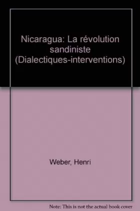 Couverture du produit · Nicaragua : la revolution sandiniste