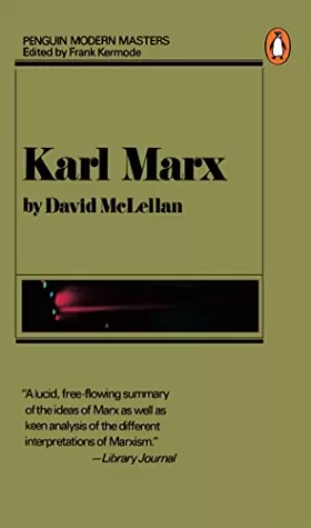 Couverture du produit · Karl Marx