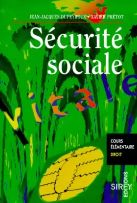 Couverture du produit · Sécurité sociale, 10e édition