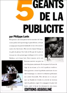 Couverture du produit · Les Cinq Géants de la Publicite