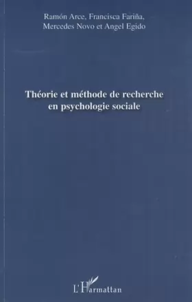 Couverture du produit · Théorie et méthode de recherche en psychologie sociale
