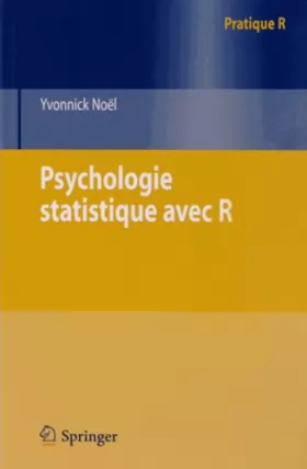 Couverture du produit · Psychologie statistique avec R