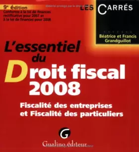 Couverture du produit