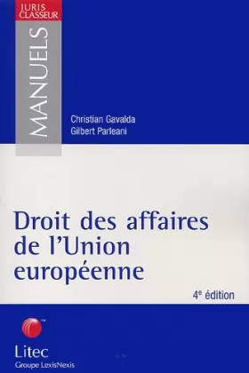Couverture du produit · Droit des affaires de l'Union européenne (ancienne édition)