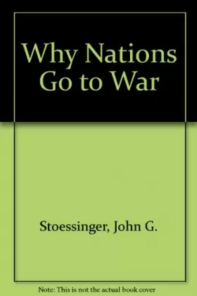 Couverture du produit · Why Nations Go to War