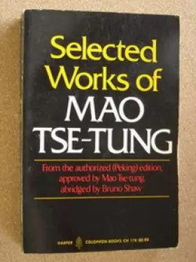 Couverture du produit · Selected Works of Mao Tse Tung
