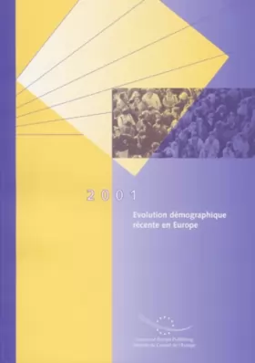 Couverture du produit · Evolution démographique récente en Europe. Avec CD-ROM, Edition 2001