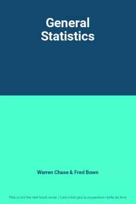 Couverture du produit · General Statistics