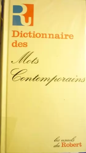 Couverture du produit · Dictionnaire DES Mots Contemporains