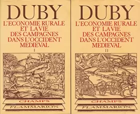 Couverture du produit · L'économie rurale et la vie des campagnes dans l'Occident médiéval, tome 1 et 2 (2 volumes)