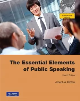 Couverture du produit · The Essential Elements of Public Speaking: International Edition