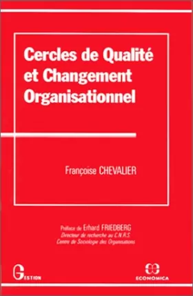 Couverture du produit · Cercles de qualité et changement organisationnel
