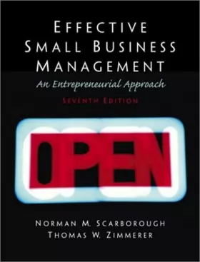Couverture du produit · Effective Small Business Management: A Entrepreneurial Approach: United States Edition