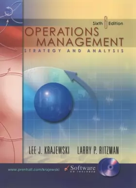 Couverture du produit · Operations Management: Strategy and Analysis: International Edition