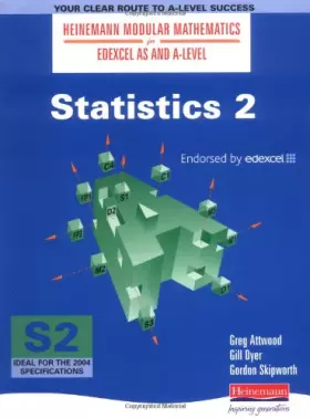 Couverture du produit · Heinemann Modular Maths For Edexcel AS & A Level Statistics 2 (S2)