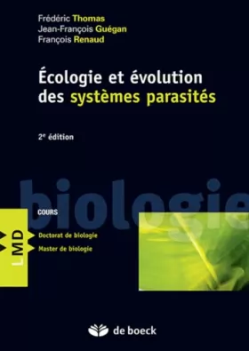 Couverture du produit · Ecologie et évolution des systèmes parasités