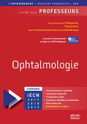 Couverture du produit · Ophtalmologie: Livre des professeurs