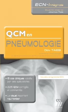 Couverture du produit · QCM en pneumologie