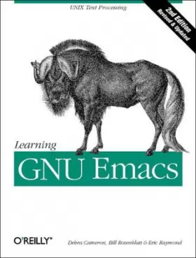 Couverture du produit · Learning Gnu Emacs