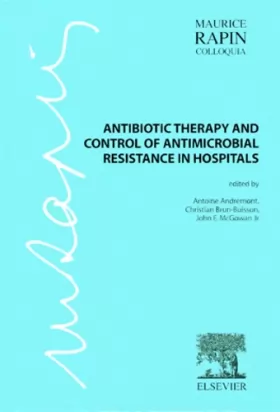 Couverture du produit · Antibiotic therapy and control of antimicrobial resistance in hospitals