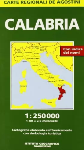 Couverture du produit · Calabria 1:250.000