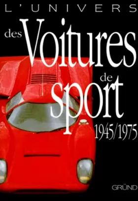 Couverture du produit · L'univers des voitures de sport : 1974-1975