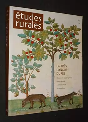 Couverture du produit · Etudes rurales, N° 153-154, Janvier- : La très longue durée