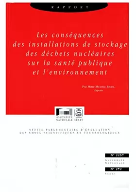 Couverture du produit · Les conséquences des installations de stockage des déchets nucléaires sur la santé publique et l'environnement