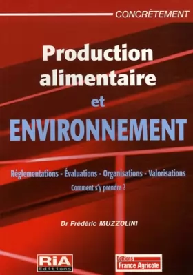 Couverture du produit · Production alimentaire et environnement