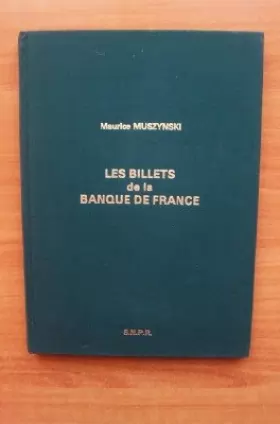 Couverture du produit · Les Billets de la Banque de France