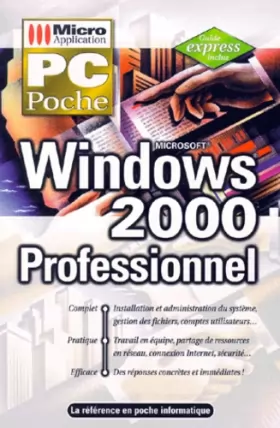 Couverture du produit · PC poche Windows 2000 Pro