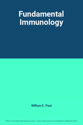 Couverture du produit · Fundamental Immunology