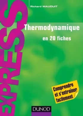 Couverture du produit · Thermodynamique en 20 fiches: en 20 fiches