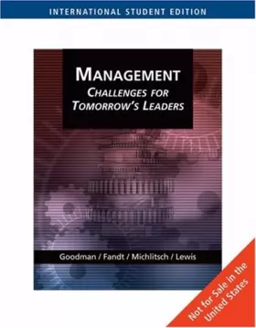 Couverture du produit · Management: Challenges for Tomorrow's Leaders