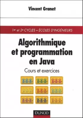 Couverture du produit · Algorithme et programmation en Java : Cours et exercices