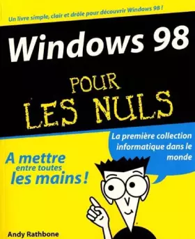 Couverture du produit · Windows 98 pour les nuls