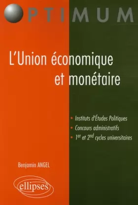 Couverture du produit · L'Union économique et monétaire : Manuel général