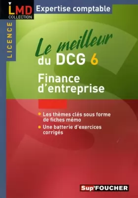 Couverture du produit · Le meilleur du DCG6 : Finance d'entreprise
