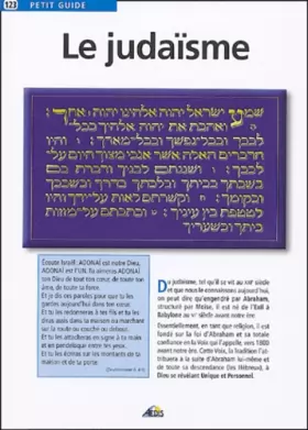 Couverture du produit · PG123 - Le judaïsme