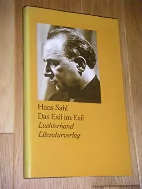 Couverture du produit · Das Exil im Exil : (Memoiren eines Moralisten II )