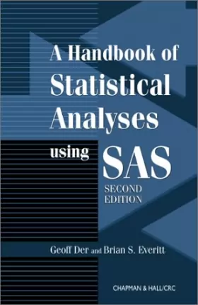 Couverture du produit · Handbook of Statistical Analyses Using SAS, Second Edition