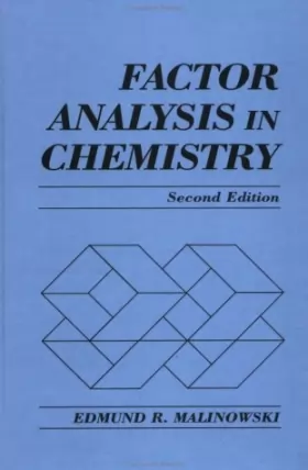 Couverture du produit · Factor Analysis in Chemistry