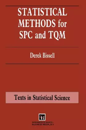 Couverture du produit · Statistical Methods for SPC and TQM (Chapman & Hall Statistics Textbook Series)