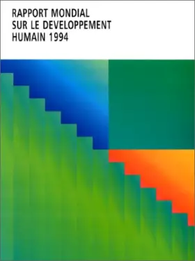 Couverture du produit · Rapport mondial sur le développement humain 1994