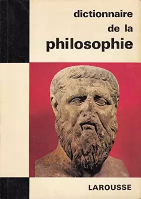 Couverture du produit · Dictionnaire de la Philosophie