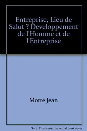 Couverture du produit · Entreprise, lieu de salut?