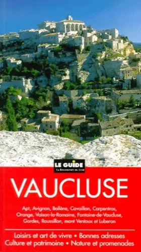 Couverture du produit · Le Vaucluse