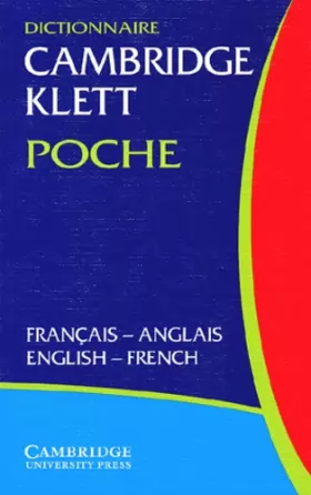 Couverture du produit · Dictionnaire Cambridge Klett Poche Français-Anglais/English-French