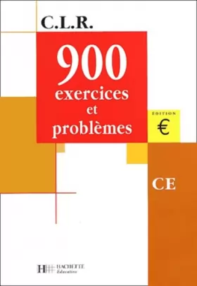 Couverture du produit · 900 problèmes, CE (Livre de l'élève), Euro