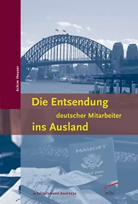Couverture du produit · Die Entsendung von deutschen Mitarbeitern ins Ausland.